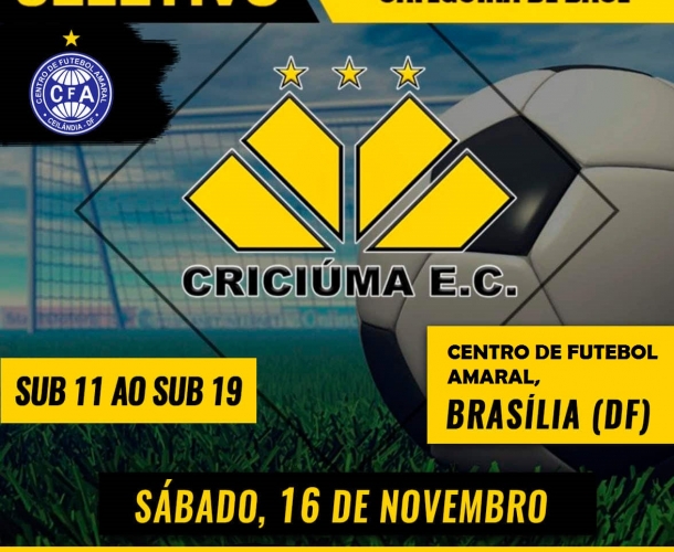 Seletiva para a base em Brasília