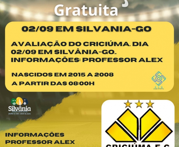 Seletiva para a base em Silvania (GO)