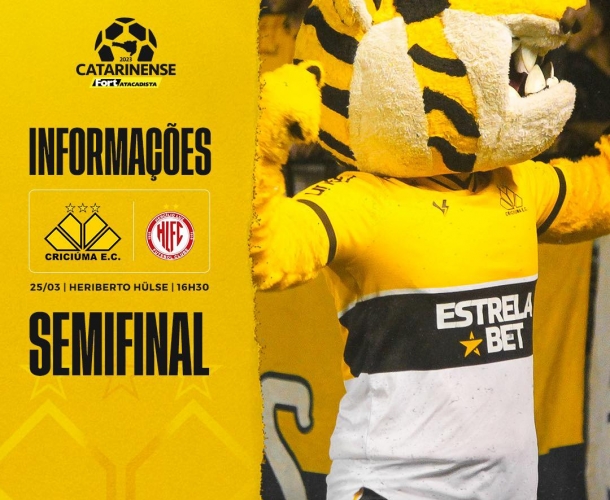 Serviço de jogo para a ida da semifinal