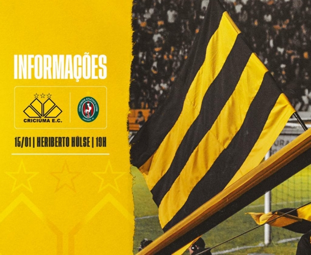 Serviço de jogo para Criciúma x Concórdia