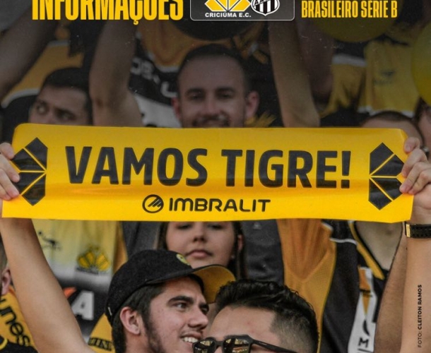 Serviço de jogo para Criciúma x Ponte Preta