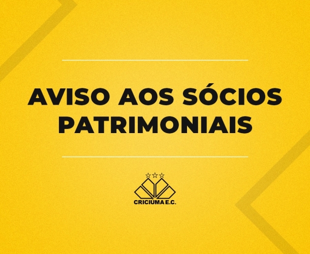 Taxa de contribuição dos sócios patrimoniais passará a R$ 30,00 a partir de janeiro de 2025