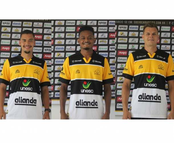 Tigre apresenta oficialmente Emanuel, Tsumita e Alemão
