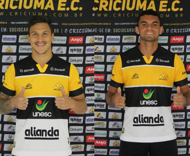 Tigre apresenta oficialmente Warley e Jessé