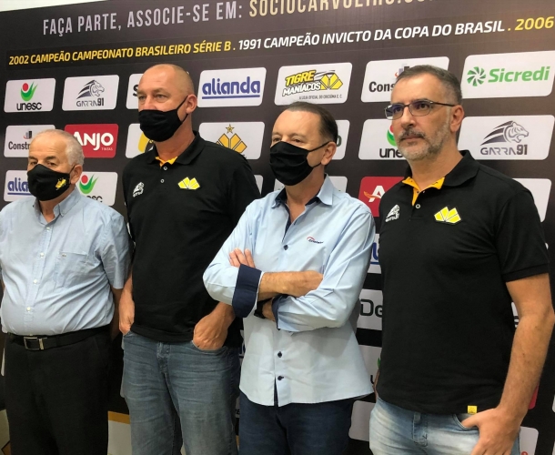 Tigre apresenta seu executivo de futebol e coordenador geral