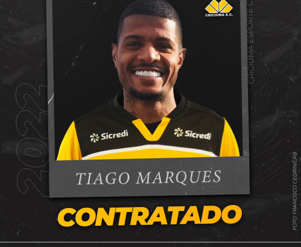 TIGRE CONFIRMA A CONTRATAÇÃO DO ATACANTE TIAGO MARQUES