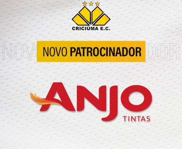 Tigre conta com o patrocínio da Anjo Tintas