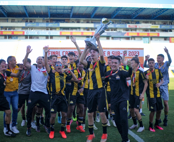 Tigre é campeão Catarinense Sub-15 