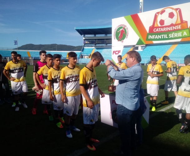 Tigre é vice no Catarinense Sub-15