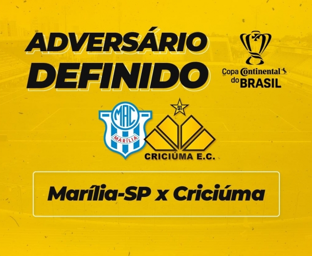 Tigre enfrenta o Marília na Copa do Brasil