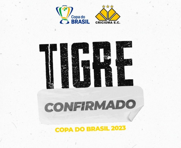 Tigre está na Copa do Brasil 2023