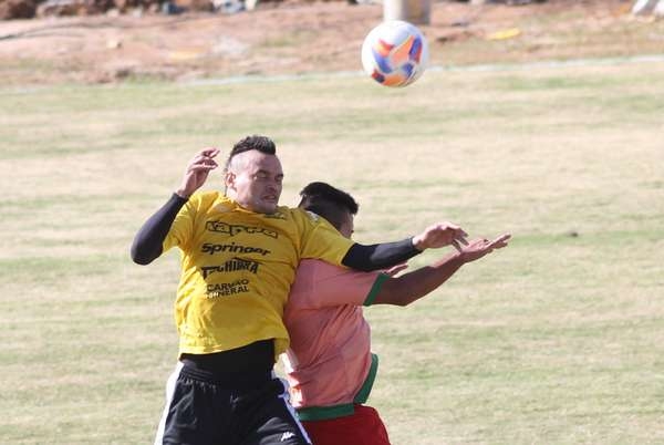 Tigre realiza jogo treino no CT