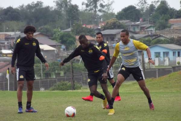 Tigre realiza treino no CT