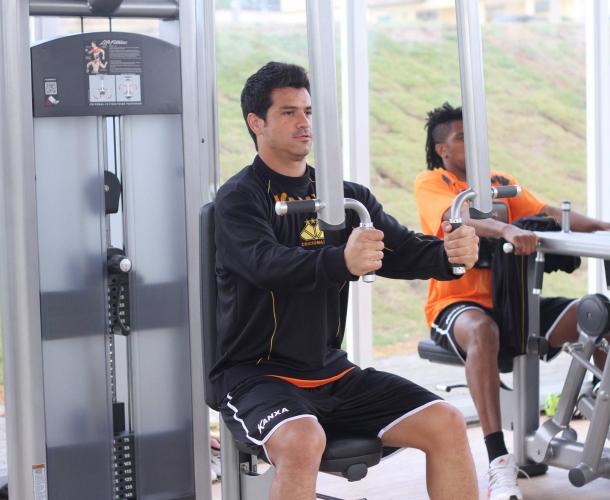 Tigre treina em Sorocaba