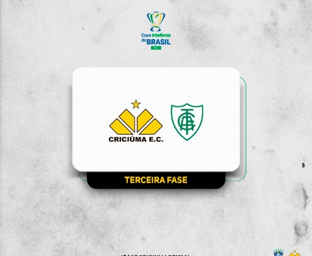 Tigre x América MG na terceira fase da Copa do Brasil
