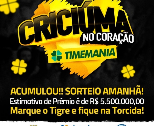 Timemania acumula em quase R$ 5,5 milhões