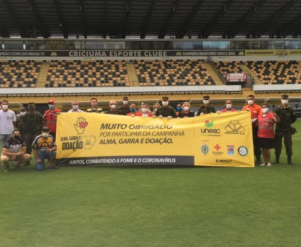 Total de 26.472 kg de alimentos arrecadados na Campanha